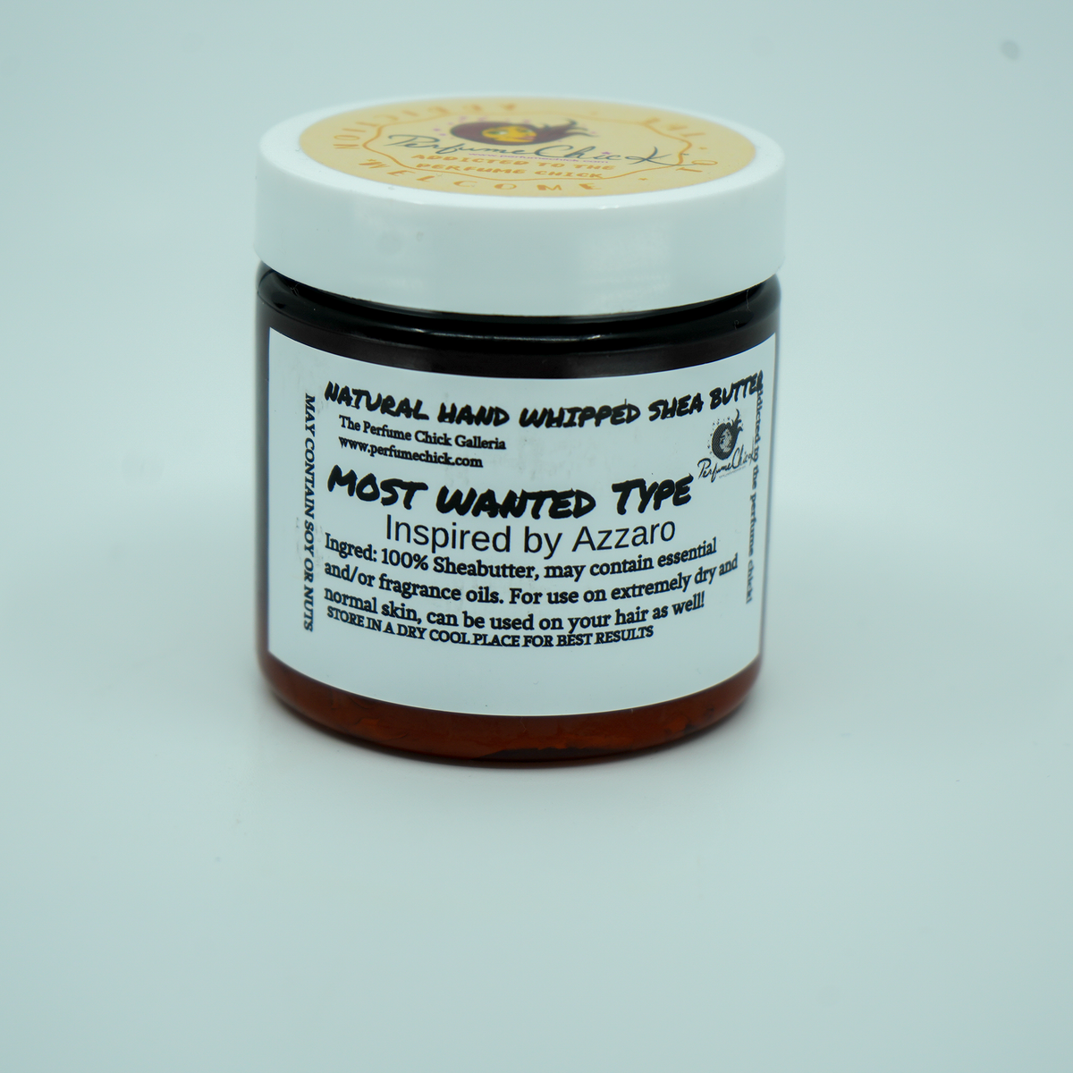 MOST WANTED (Azzaro Type) hand-whipped shea butter jar