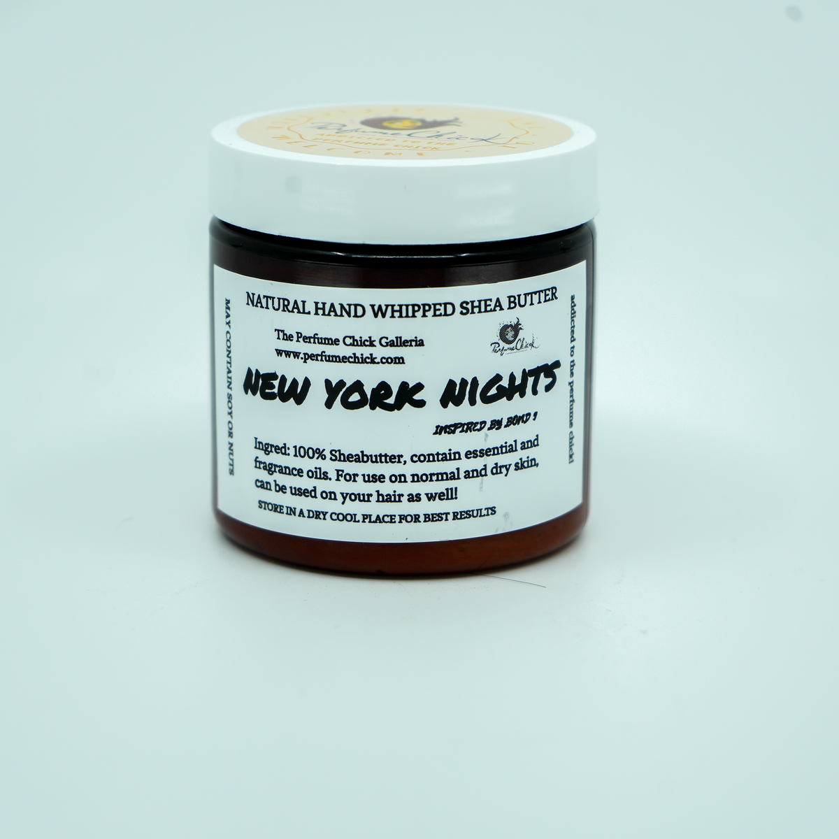 NEW YORK NIGHTS (Bond 9 Type) hand-whipped shea butter jar