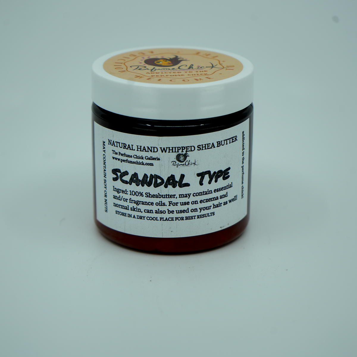 SCANDAL (Jean Paul Gaultier Type) hand-whipped shea butter jar