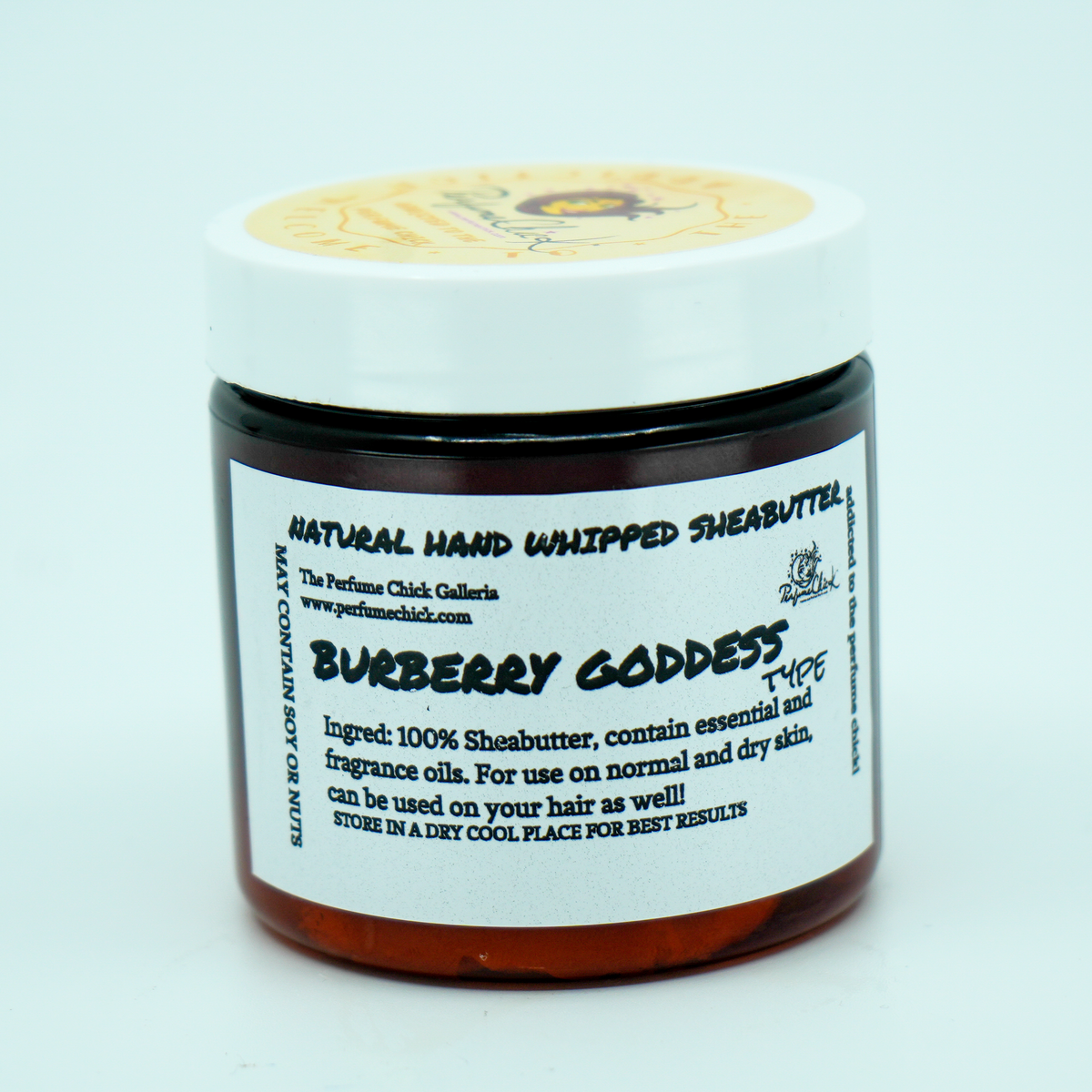 BURBERRY GODDESS hand-whipped shea butter jar